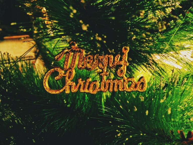merry Christmas ornament