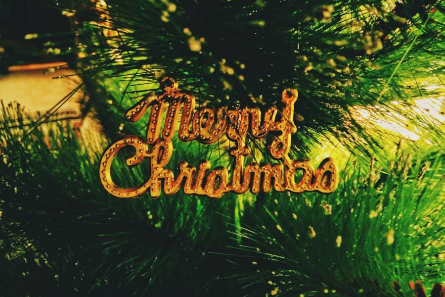 merry Christmas ornament